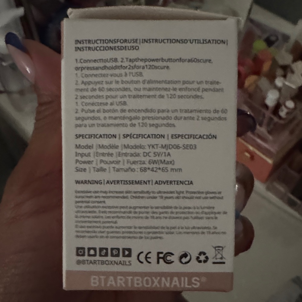 Nailboo Magic Manicure Remover with UV/LED nail lamp -Brand new - Picture 11 of 15